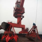 兩瓣抓斗2噸2立方泥沙石子兩繩鋼絲繩抓斗 two petal grab, two rope steel wire rope  ...