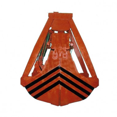 單索雙瓣抓斗 grab of single rope and double petal