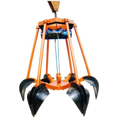 電動荷花抓斗 electric lotus grab