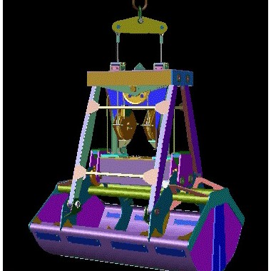 液壓遙控抓斗 hydraulic remote control grab