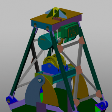 電動葫蘆抓斗 electric hoist grab