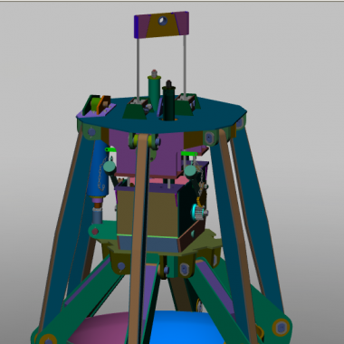 單繩縮節式抓斗 single rope telescopic grab