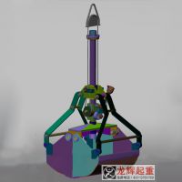 單索單導柱抓斗 grab of single rope and single pillar