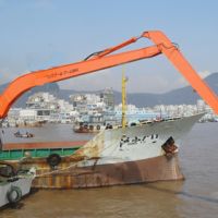 挖泥船抓斗,清淤抓斗 dredging crane