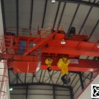 出口外蒙的雙梁橋式起重機80噸/20噸 double girder bridge crane 80t/20t