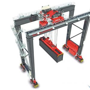 輪胎式集裝箱門式起重機(RTG Container Crane)