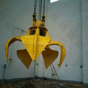 眾人起重垃圾處理抓斗起重機