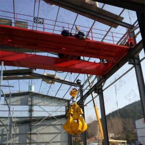 眾人起重機雙梁橋式垃圾抓斗起重機